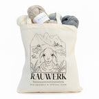 RAUWERK Bio - Strickbeutel - Rauwerk by Claudia Freiß - Frau von Strick