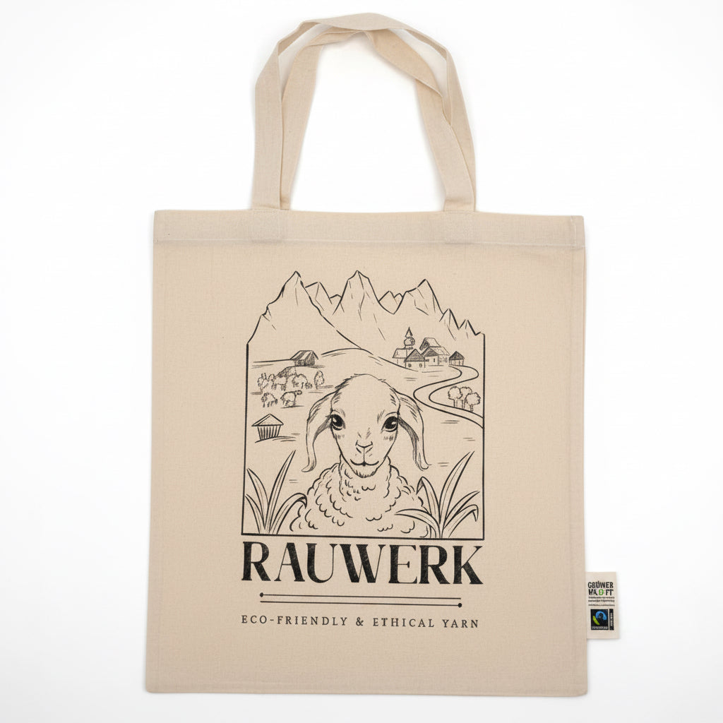 RAUWERK Bio - Strickbeutel - Rauwerk by Claudia Freiß - Frau von Strick