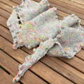Bobble Bandana Strick - Kit - Rauwerk by Claudia Freiß - Frau von Strick