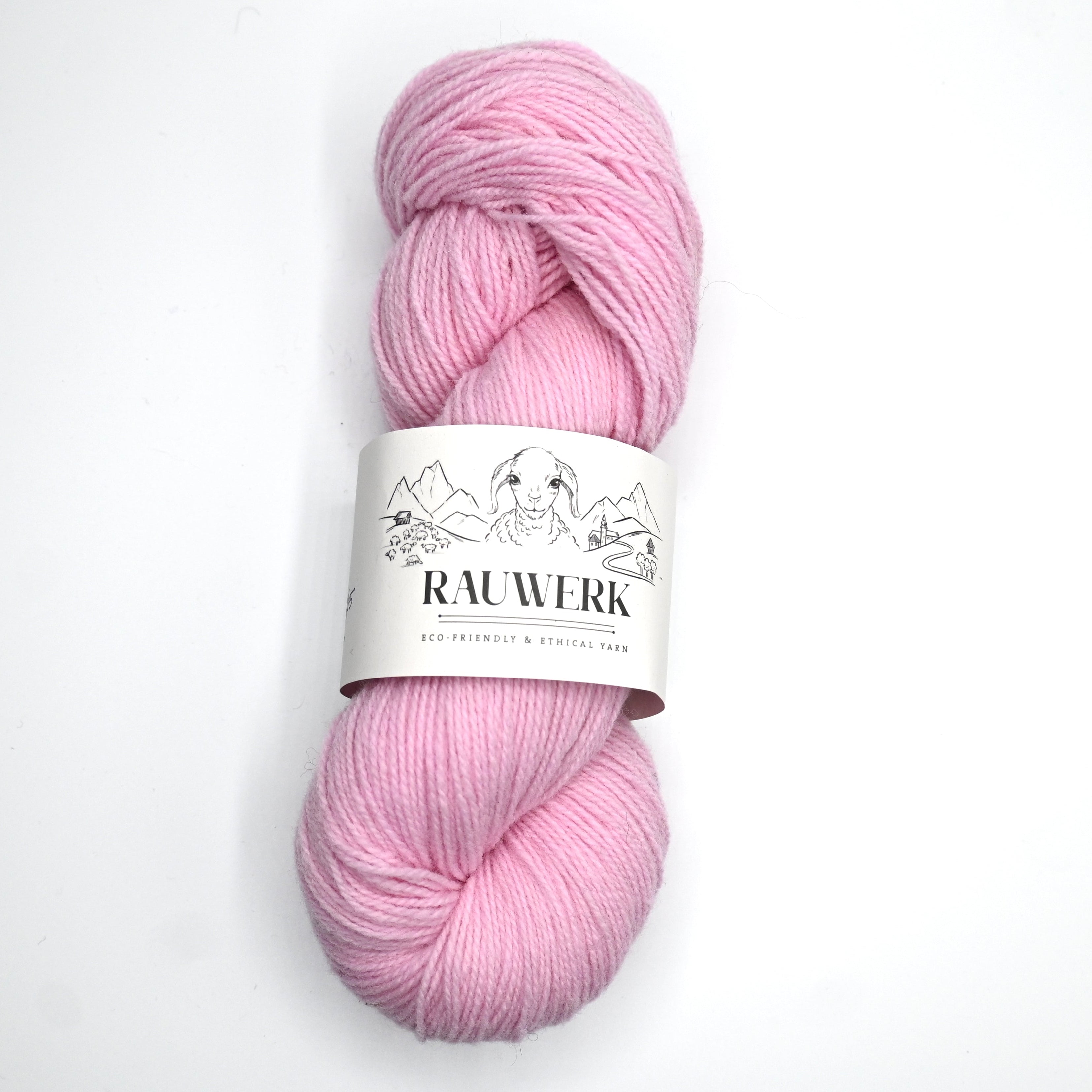 Rauwerk No2 - 100% Wolle, Merino, Sport, 300m/100g - Rauwerk by Claudia Freiß - Frau von Strick