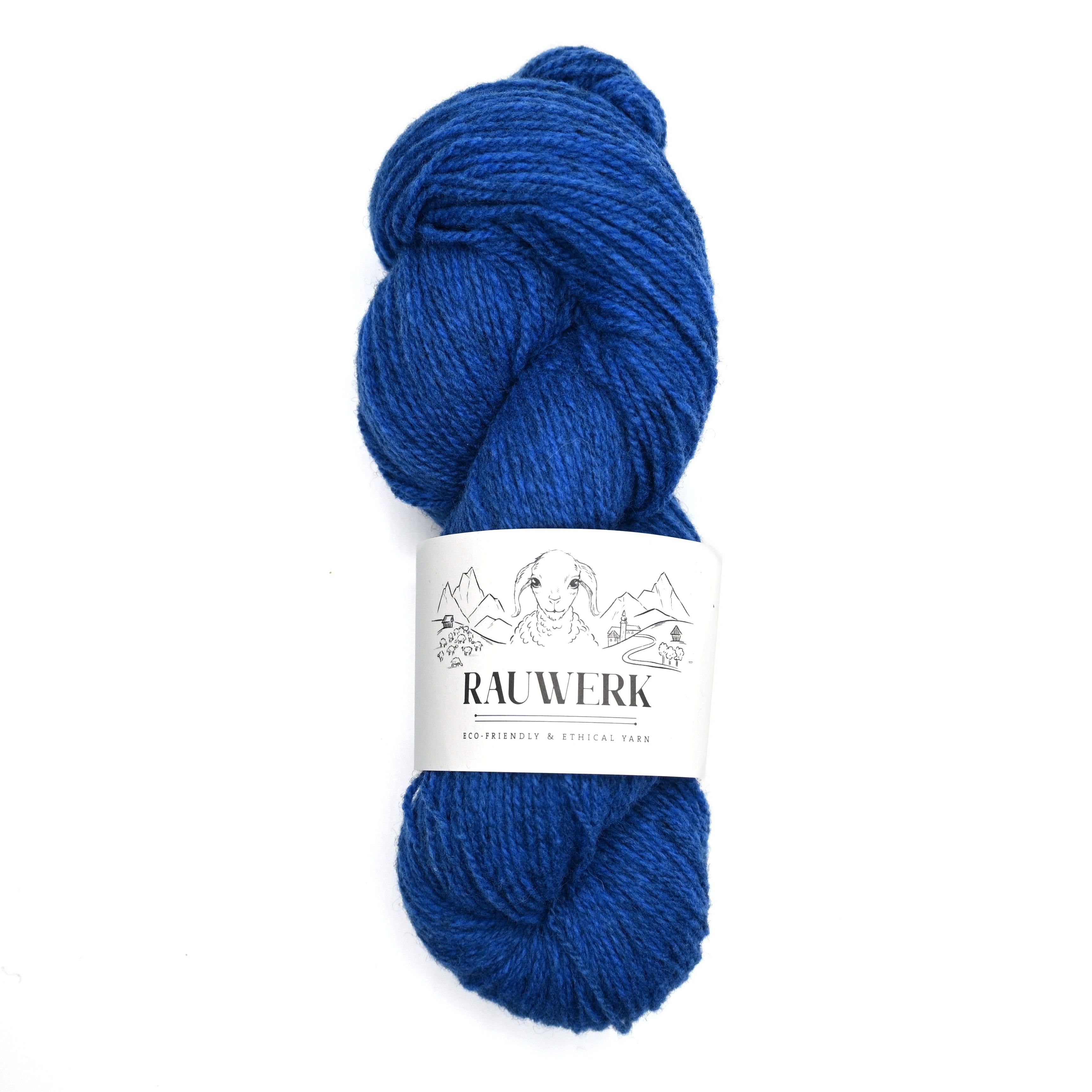 Rauwerk No2 - 100% Wolle, Merino, Sport, 300m/100g - Rauwerk by Claudia Freiß - Frau von Strick