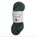 Frida auf Rauwerk No2 - Aquamarin/Graphit - handgefärbt - 100% Wolle, Merino, Sport, 300m/100g - Rauwerk by Claudia Freiß - Frau von Strick