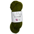 Frida auf Rauwerk No2- Olive/Kies - handgefärbt - 100% Wolle, Merino, Sport, 300m/100g