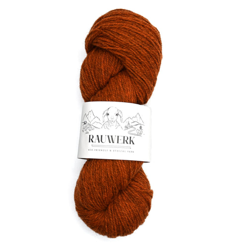 Rauwerk No2 - 100% Wolle, Merino, Sport, 300m/100g - Rauwerk by Claudia Freiß - Frau von Strick