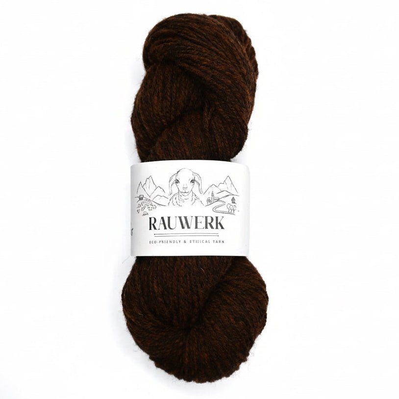 Rauwerk No2 - 100% Wolle, Merino, Sport, 300m/100g - Rauwerk by Claudia Freiß - Frau von Strick