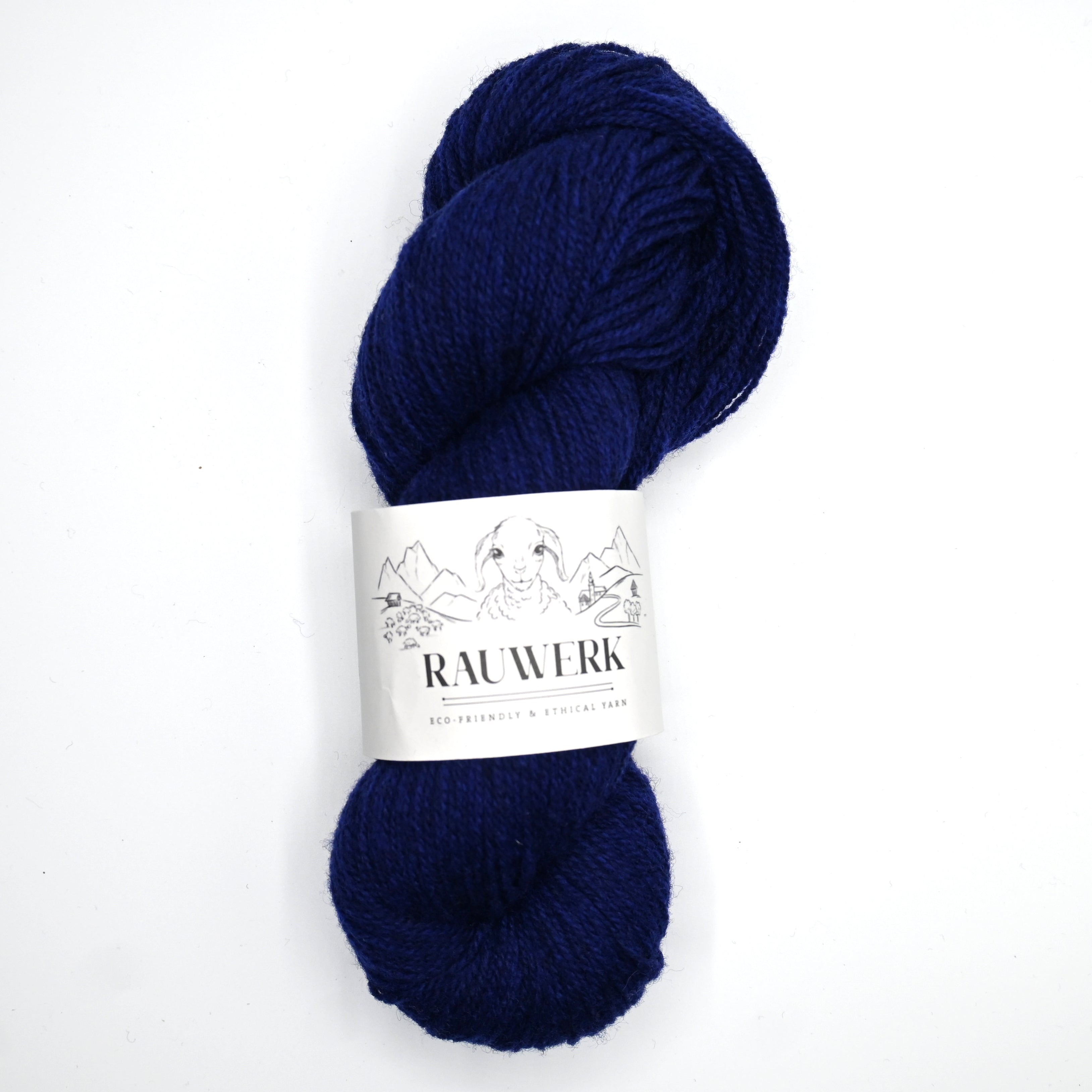 Rauwerk No2 - 100% Wolle, Merino, Sport, 300m/100g - Rauwerk by Claudia Freiß - Frau von Strick