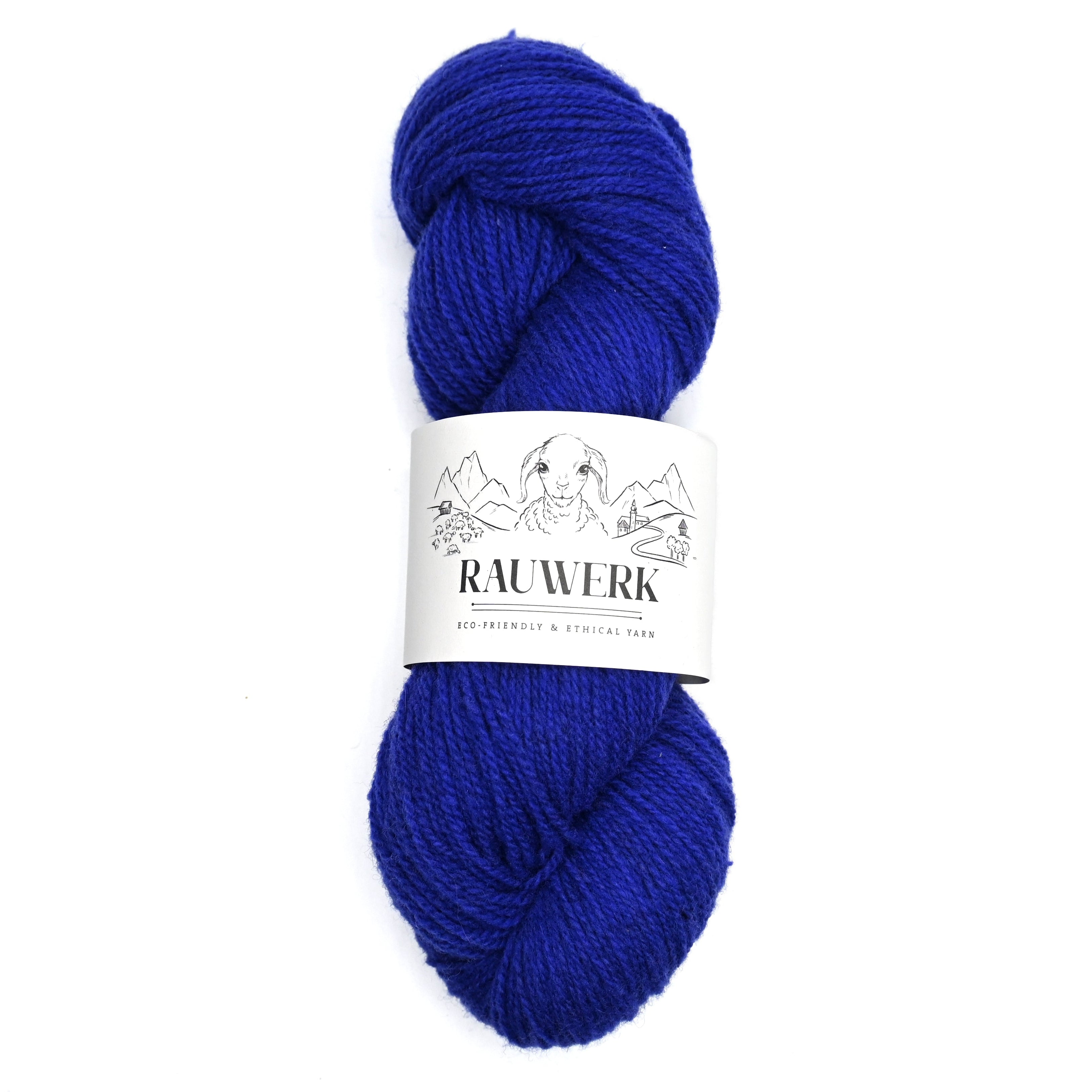 Rauwerk No2 - 100% Wolle, Merino, Sport, 300m/100g - Rauwerk by Claudia Freiß - Frau von Strick