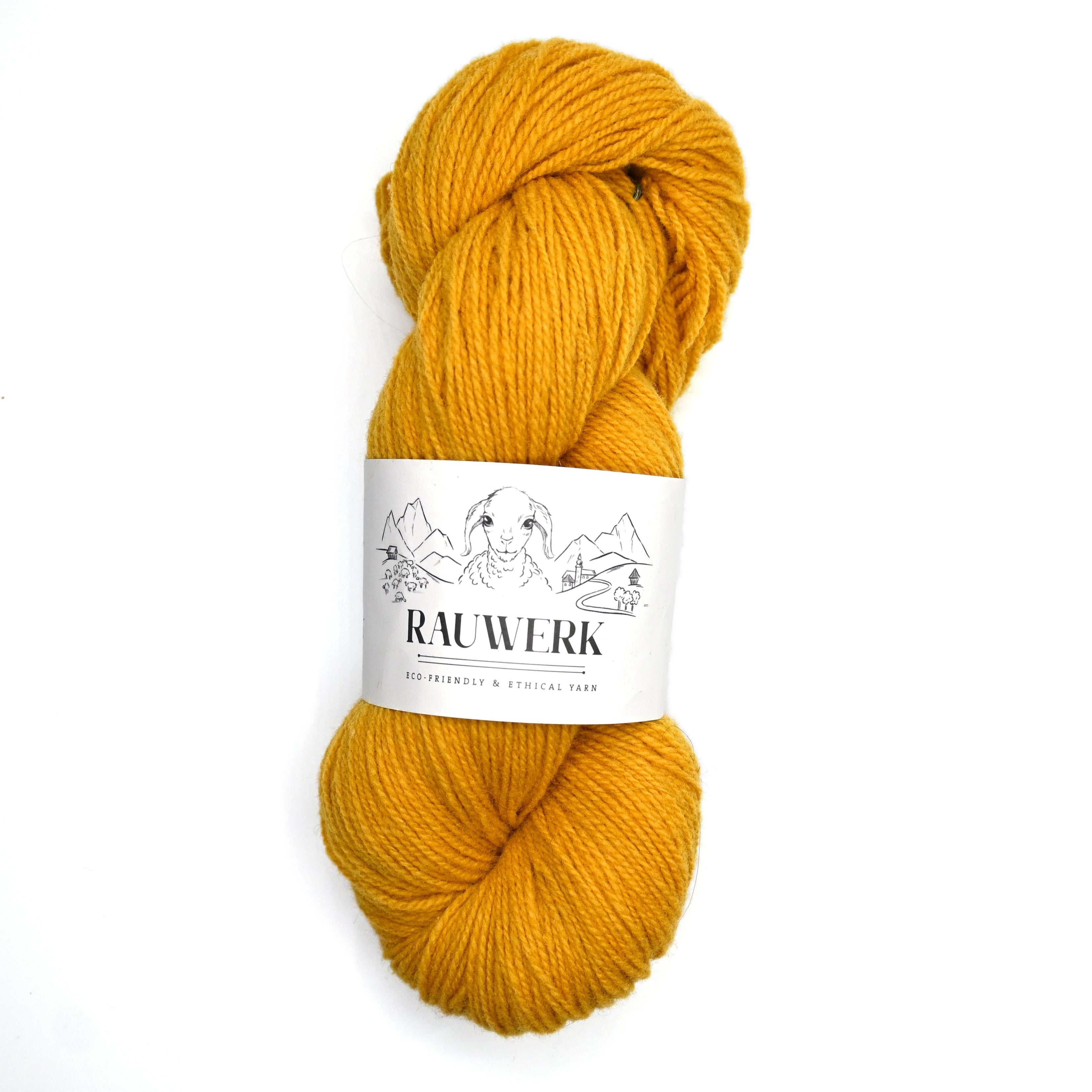 Rauwerk No2 - 100% Wolle, Merino, Sport, 300m/100g - Rauwerk by Claudia Freiß - Frau von Strick