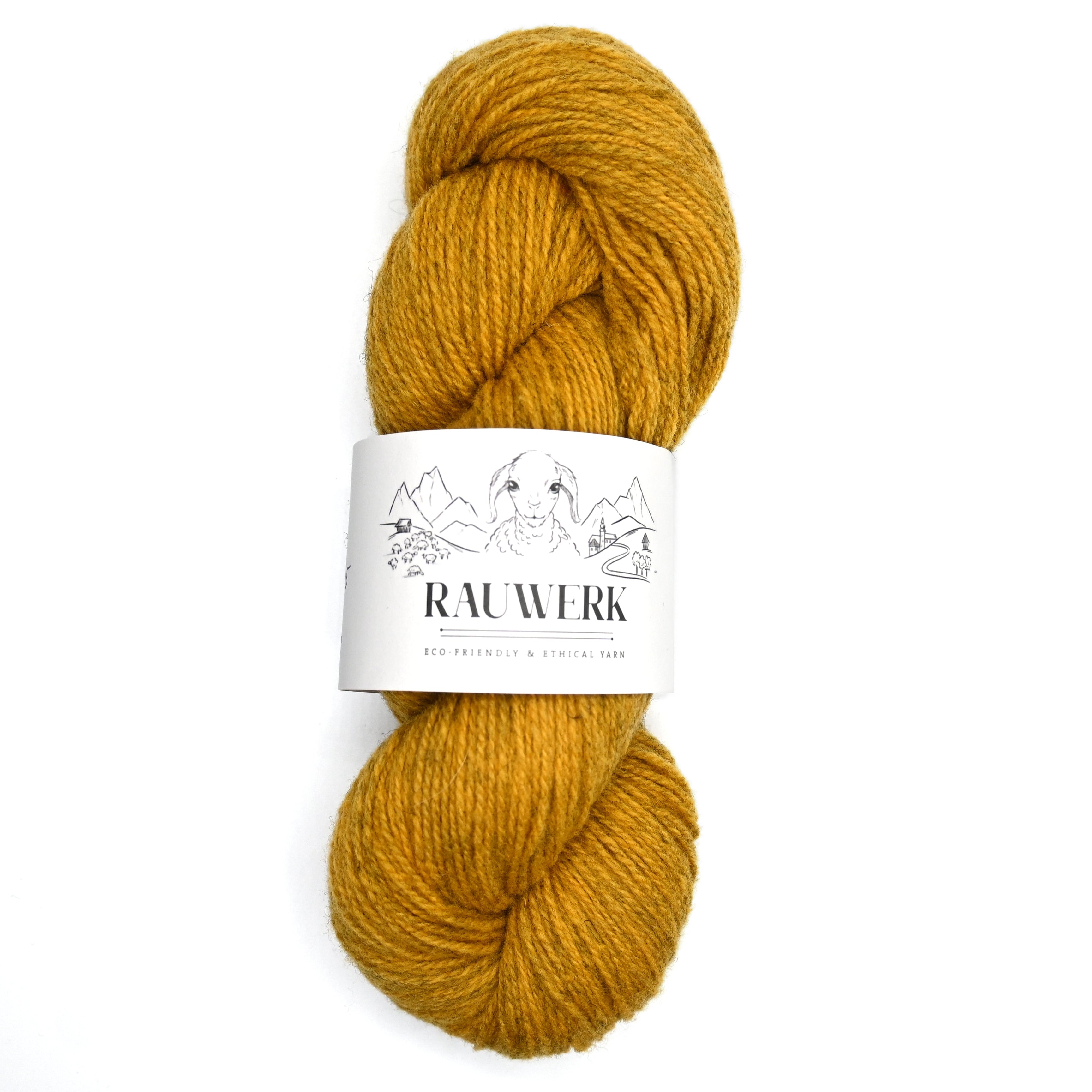 Rauwerk No2 - 100% Wolle, Merino, Sport, 300m/100g - Rauwerk by Claudia Freiß - Frau von Strick