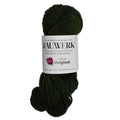 Frida auf Rauwerk Original - Rosmarin/Graphit - 100% Wolle, Merino, DK, 220m/100g - Claudia Freiß - RAUWERK - Frau von Strick
